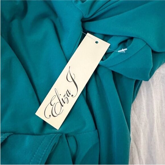 NWT ELIZA J Wrap Look Long Sleeve Dress - Picture 10 of 10